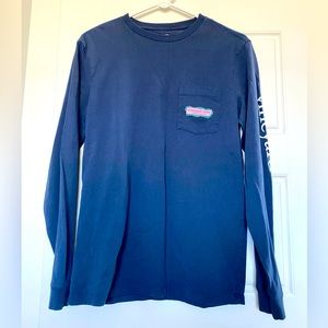 Mens XS Vineyard Vines Holiday Long Sleeve T-Shirt